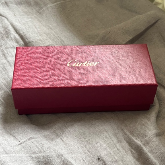 Cartier glasses clear lens white horn frame (WILLING TO NEGOCIATE) - Picture 5 of 6